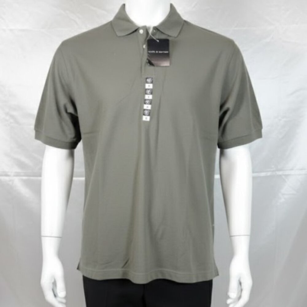 Croft & Barrow Polo Shirt Men's Small Short Sleeve Casual Knit (NWT)